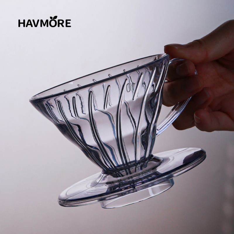 Drip Tip Resin - Herbruikbare Koffiedruppelaar Hars Koffiefilter voor Giet