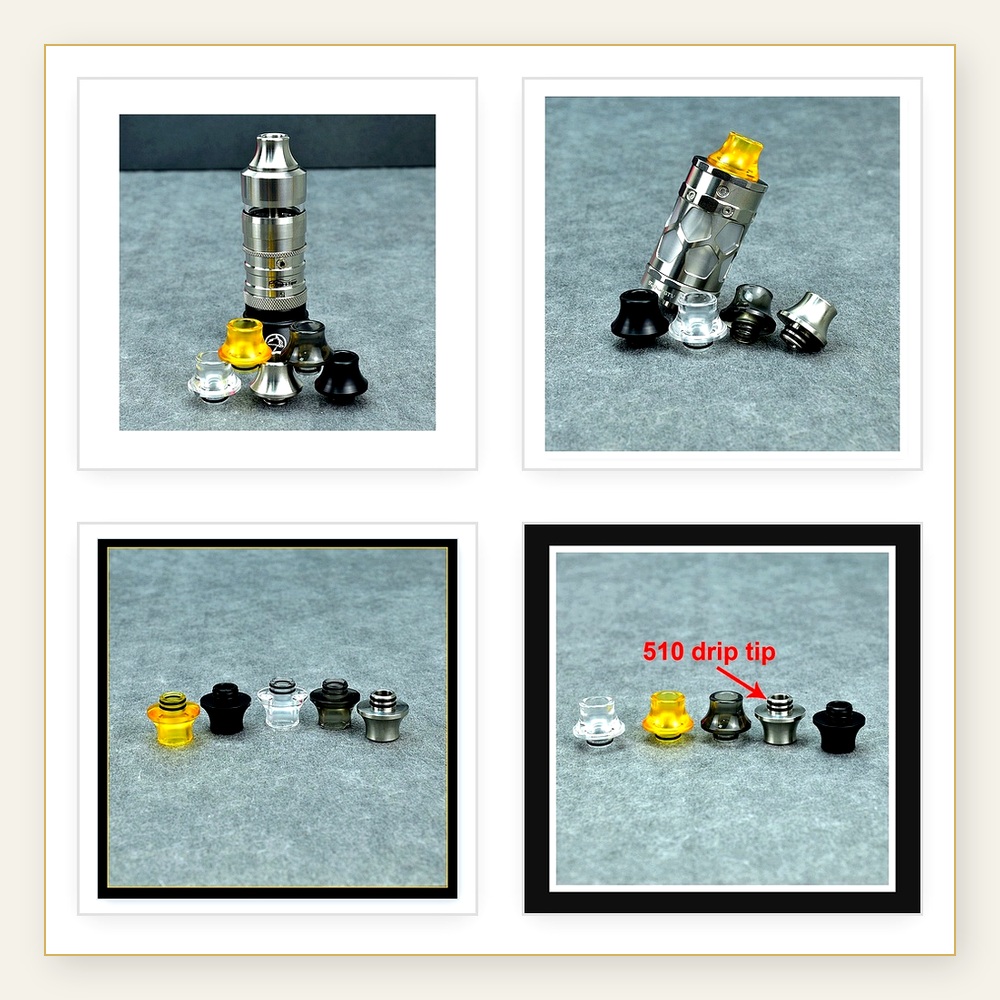Drip Tip Resin - Resin Drip Tip voor Taifun GT5,