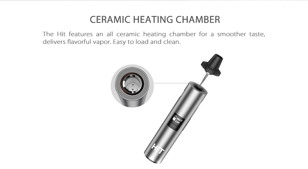 Originele Yocan Hit Droog Krui - Dry Herb Vaping Accessories recensie en prijs