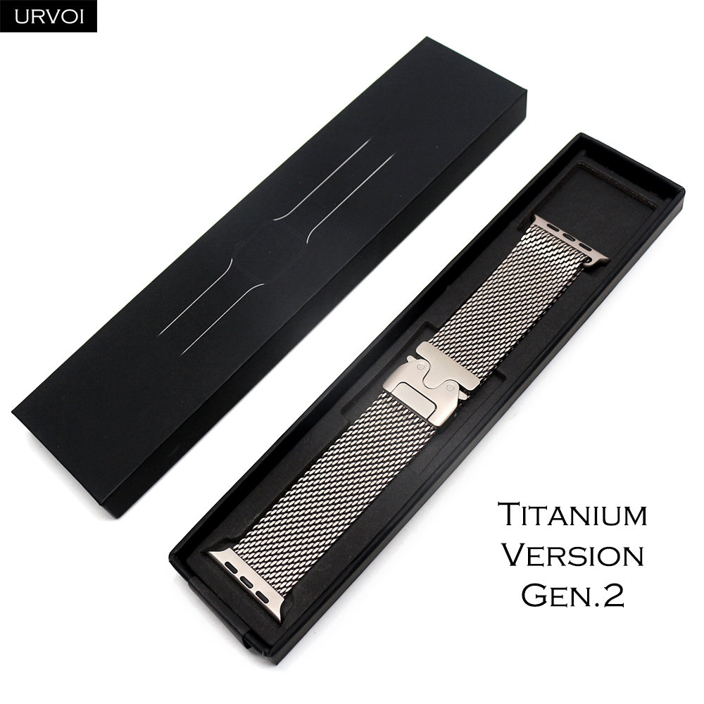 URVOI Titanium Milanese band v - Mesh Coil Strip recensie en prijs