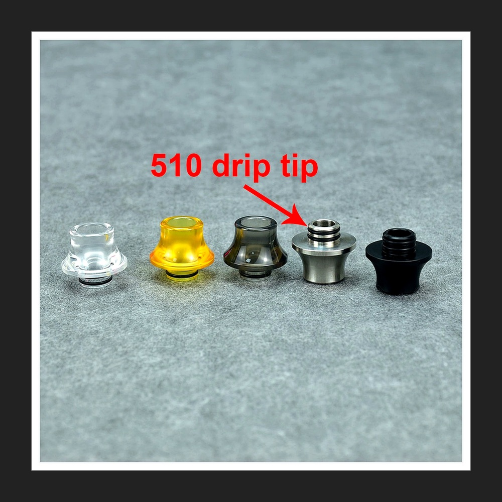 Resin Drip Tip voor Taifun GT5 - Drip Tip Resin recensie en prijs