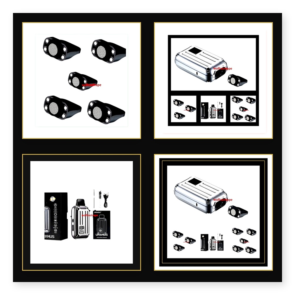 Wolfcoolvape ANIX Uranus droge - Dry Herb Vaping Accessories recensie en prijs