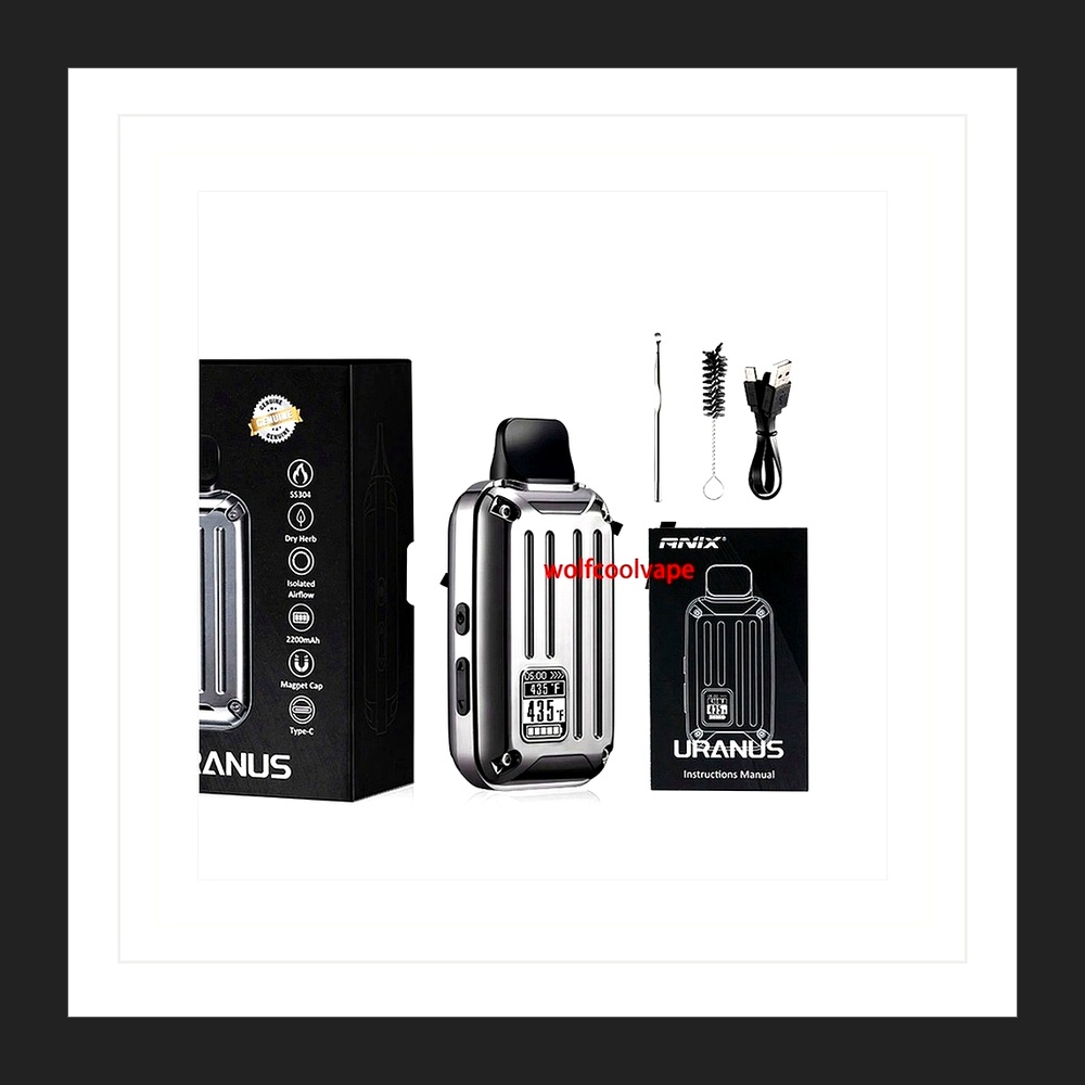 Wolfcoolvape ANIX Uranus droge - Dry Herb Vaping Accessories recensie en prijs