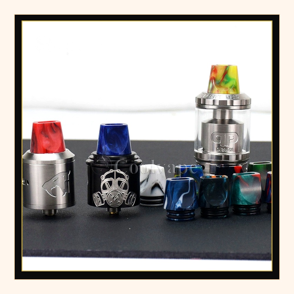 810 Drip Tip in willekeurige k - Drip Tip Resin recensie en prijs