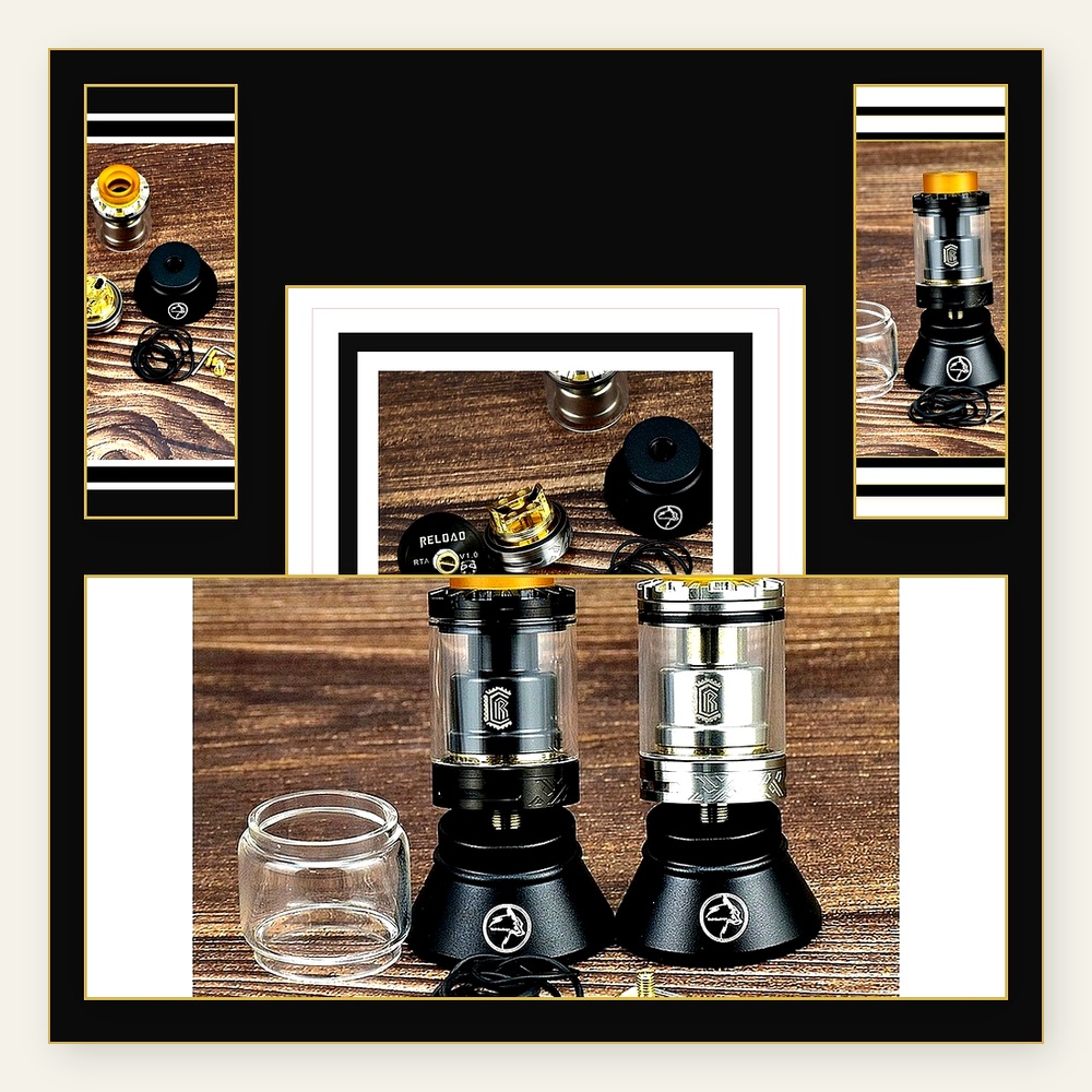 ReLoad RTA 24mm 3.5ml Top Fill - Accessories For Vaping recensie en prijs