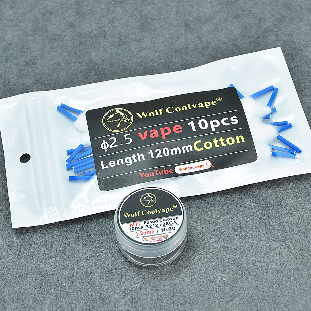 Wolfcoolvape Voorgebouwde Verw - Clapton Wire Pre Built recensie en prijs