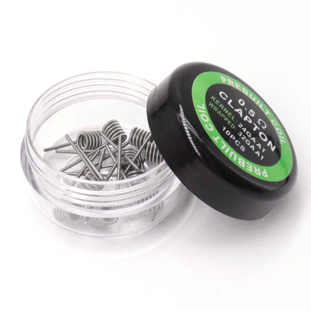 10 stuks Elektronische Sigaret - Clapton Wire Pre Built recensie en prijs