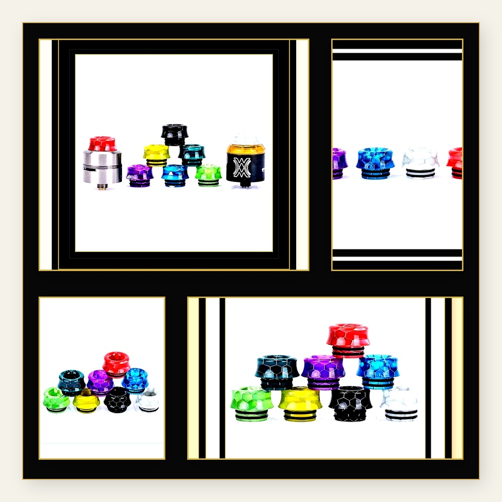 Wolfcool 810 Drip Tip Set – 8  - Drip Tip Resin recensie en prijs